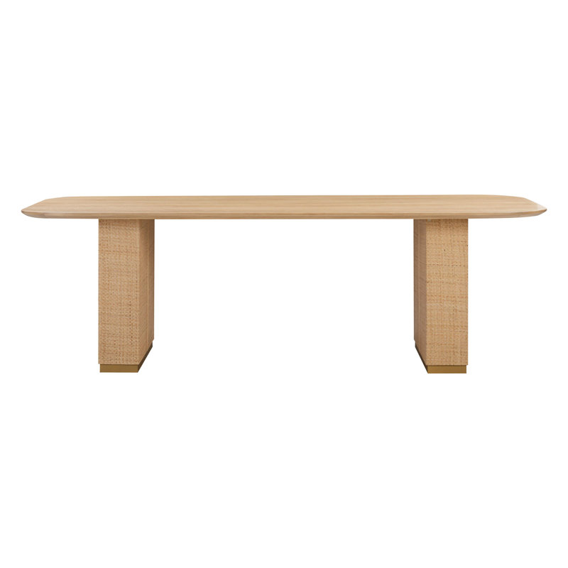 Table de salle à manger rectangulaire 96 po Tov Furniture Akiba