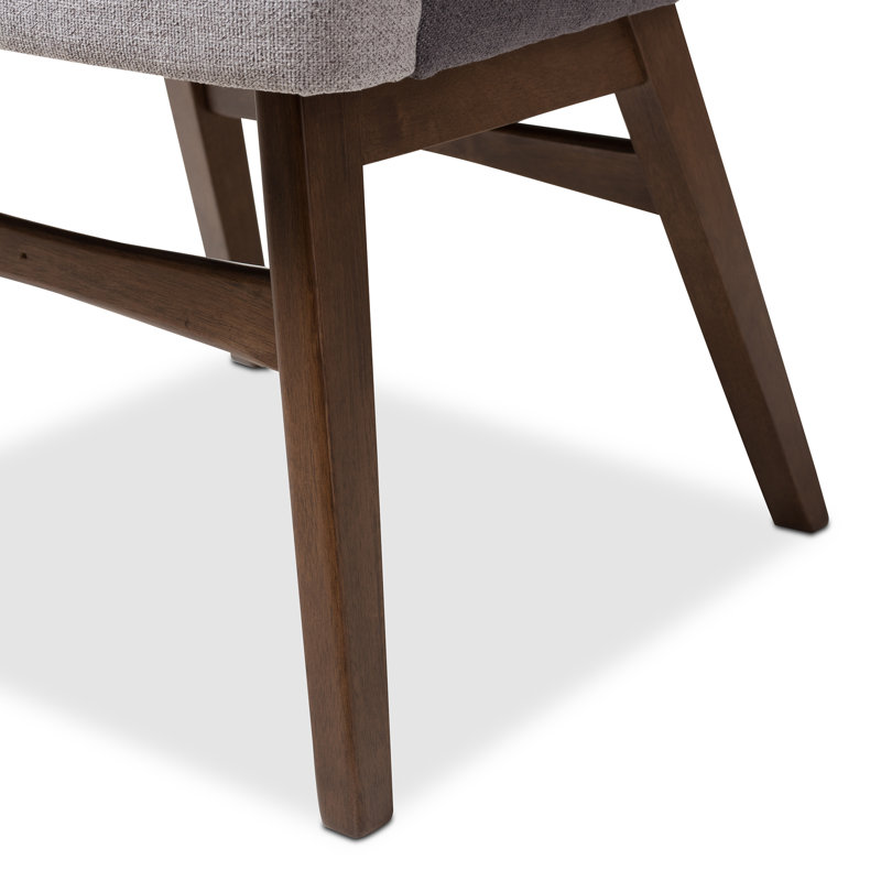 Monte Mid-Century Modern Wood Round 5-Piece Dining Set