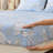 Gogreen 100% Cotton 4PC Deep Pocket Queen Sheet Set Fit 16", Breathable Super Soft Queen Size Sheet Set, Luxury Hotel Style Home Decor Queen Bed Sheet Set, Gift For Women, Men-117482948-117482955