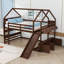 Lit mezzanine avec glissade, armoires de rangement et étagères-2075053039-2075053009