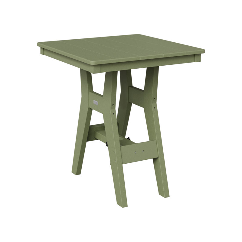 Table de bar carrée 28 po Berlin Gardens Harbor, H 38,87 po x l 28 po x P 28 po, Sauge