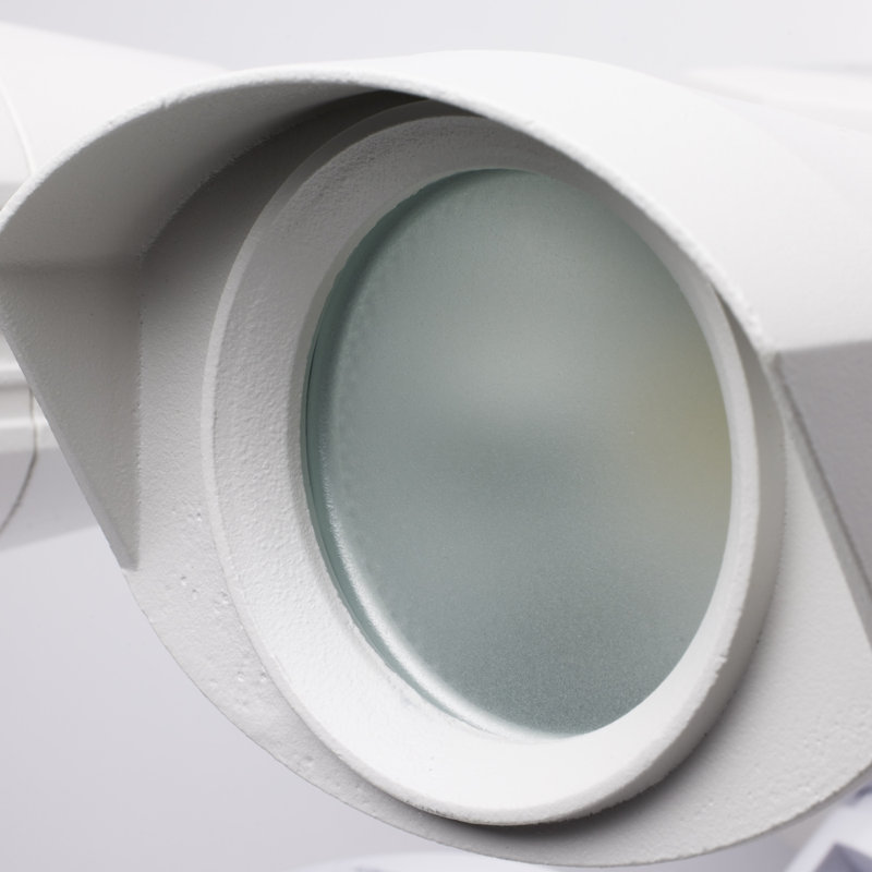 Projecteur de sécurité d'extérieur à DEL 20 watts avec détecteur de mouvement, Blanc