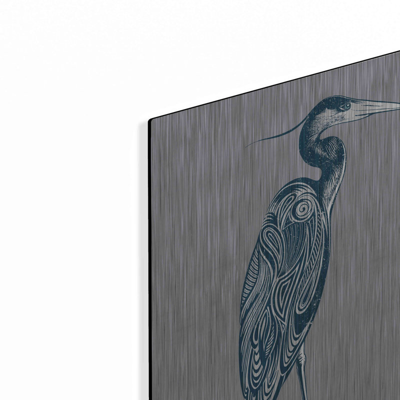 «Blue Heron» par Rachel Caldwell, H 16 po x l 12 po