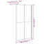 Rinehart 5mm Aluminium Walk in Screen-516049800