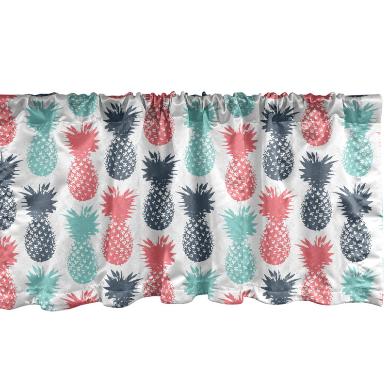 Ensemble de 2 cantonnières tropicales Ambesonne