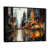 Black Floater Framed