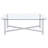 Linda Chrome 3-piece Coffee Table Set