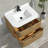 Bulloch 30" Single Bathroom Vanity With Engineered Quartz Top-991853307