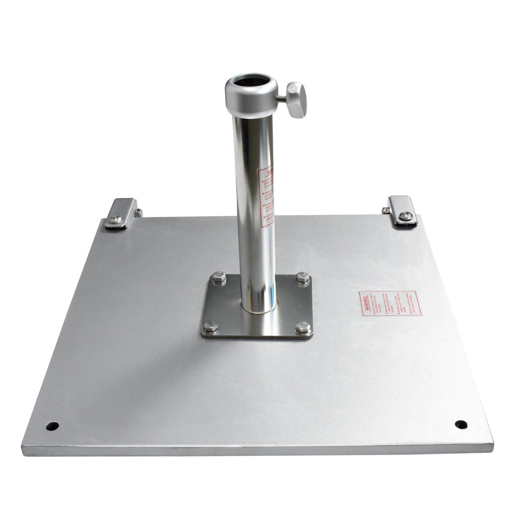 75 Lb. Steel Free Standing Umbrella Base with Wheels California Umbrella