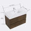 Meuble-lavabo de salle de bain avec lavabo, grand meuble-lavabo flottant mural-652021240-652021243