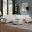 Ruocco 5 - Piece Luxury Living Room Sectional Set-452609238