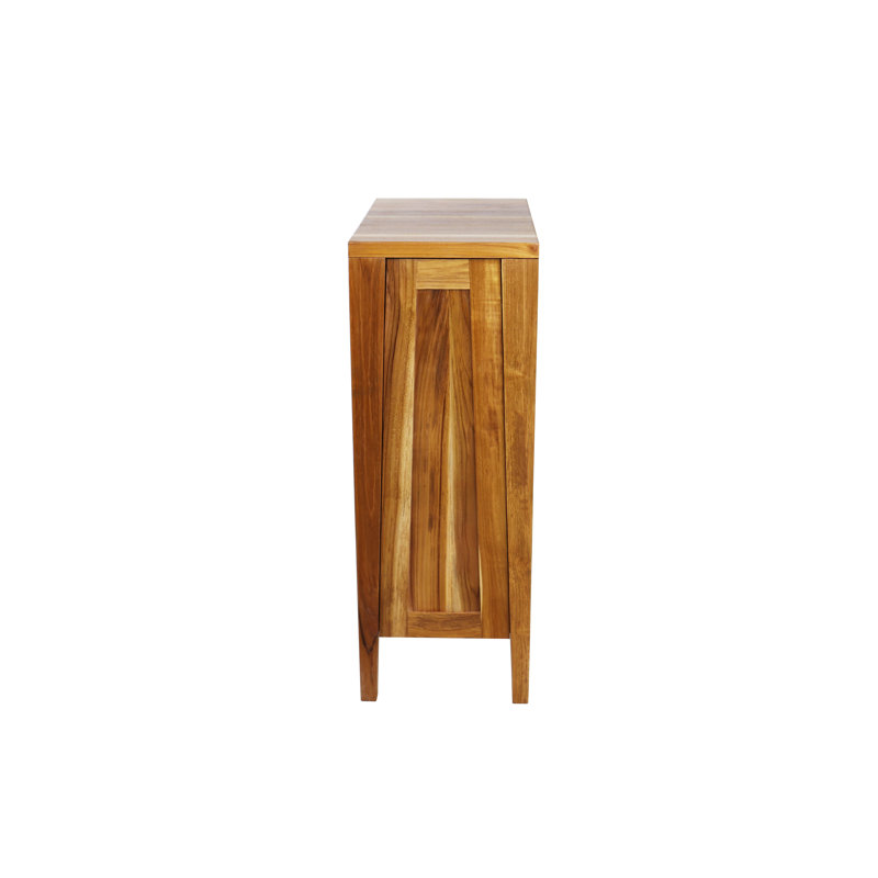 Meuble-lavabo autoportant de 12 po avec plateau en bois massif EcoDecors Signifiacado®