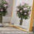 Sophisticated Rectangular Mirror With Durable Alloy Frame For Home Decoration