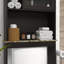 Armoire au-dessus de la toilette pour salle de bain - Améliore le rangement et l'apparence