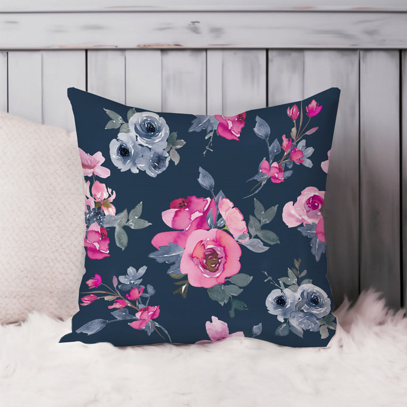 Floral Flowers Pattern IX, 20"H x 20"W