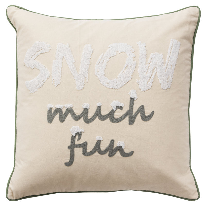 Coussin Snow
