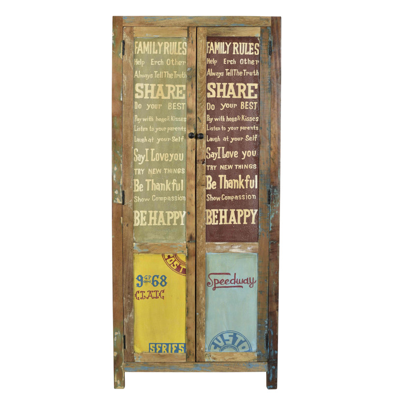 Grantham 2 Door Wood Wardrobe