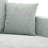 vidaXL 2-seater Sofa Light Grey Velvet (100% polyester), Metal, Textilene-521748078-521748079