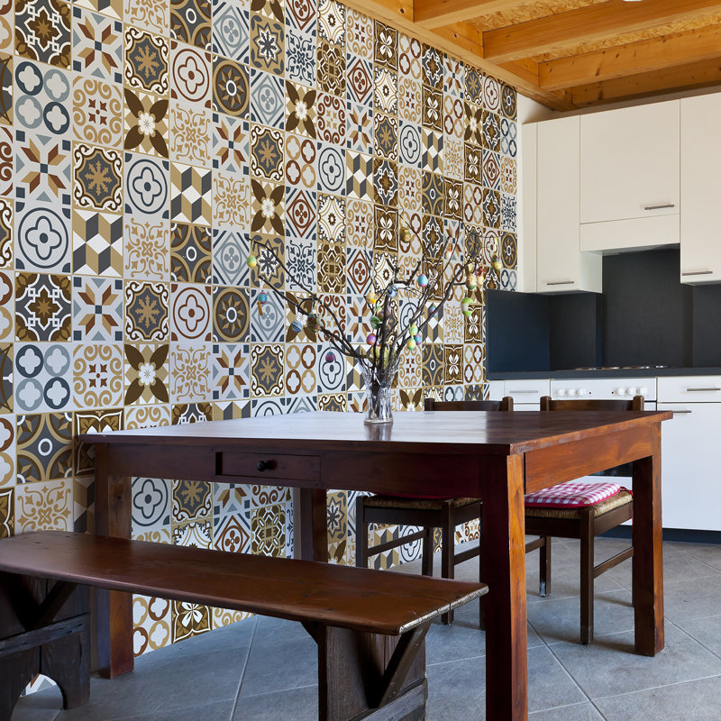 Abstract Tile Decal
