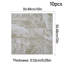 10Pcs Self-adhesive PVC Flooring Tiles Set