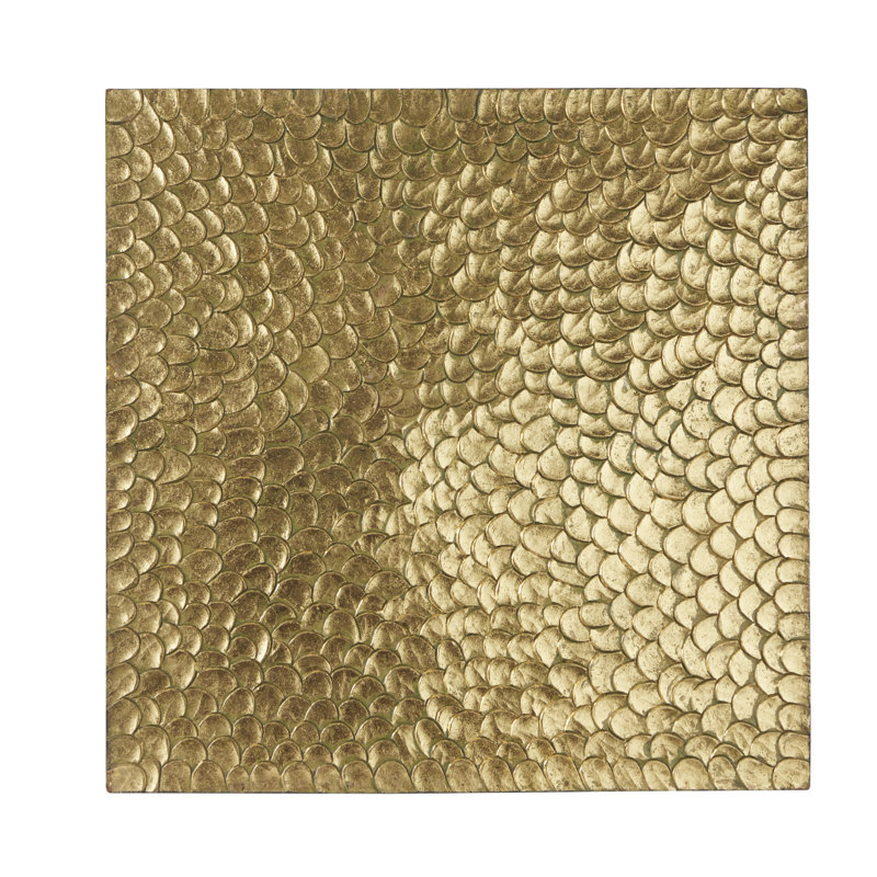 Glam Abstract Wall Decor, Gold