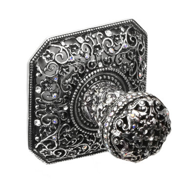 Juliane Grace small hook with 50 Swarovski Clear Crystals