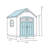 Outdoor 3 ft. W x 2 ft. D Solid Wood Lean-To Storage Shed-42138428