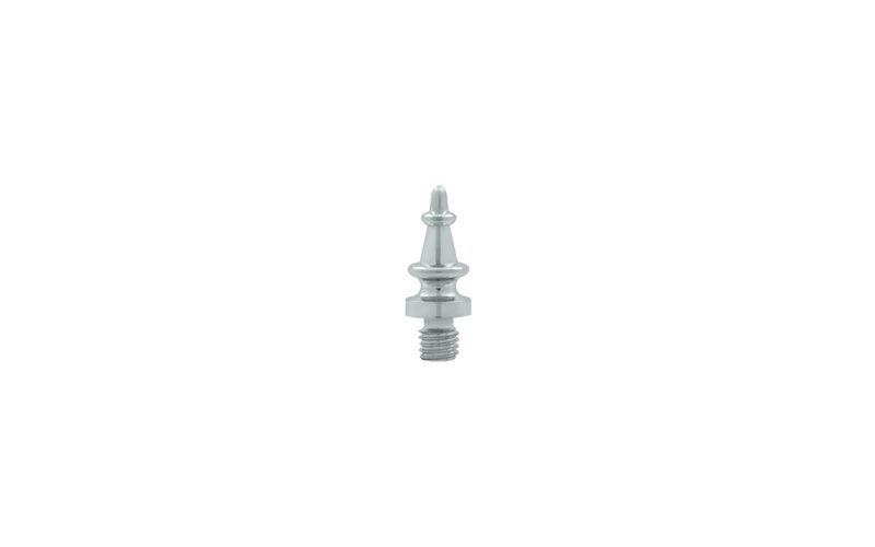 Steeple Center Hinge Tip, Bright Chrome