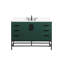 Eugene 48'' Single Bathroom Vanity with Engineered Marble Top-181255482