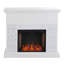 Kamiah Criss-Cross Electric Fireplace