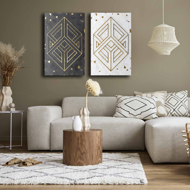 Decorative Canvas Painting (2 Pieces)