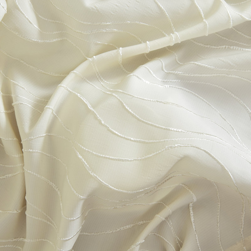 Farnham Curtain Pair, 50" W x 96" L, Ivory