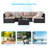 7-Piece Wicker Patio Conversation Sofa Set - Outdoor Sectional Seating with Tempered Glass-1310991581