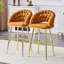 Ensemble de 2 tabourets de bar d'appoint Puffy Bubble Chair-370046051