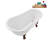 53.1'' x 25.6'' Freestanding Soaking Acrylic Bathtub-72770253-90763271