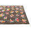Tapis brun foncé Jordan