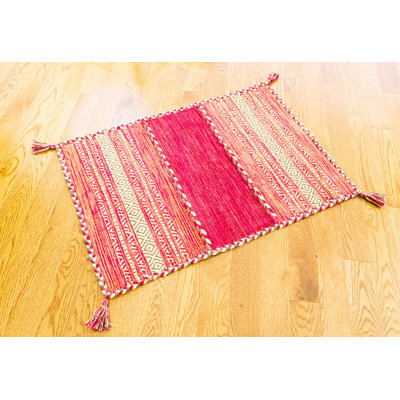 Cotton Plaid Indoor Rug