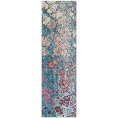 Premium Machine Washable Mayfield AMF1940 Abstract Rug