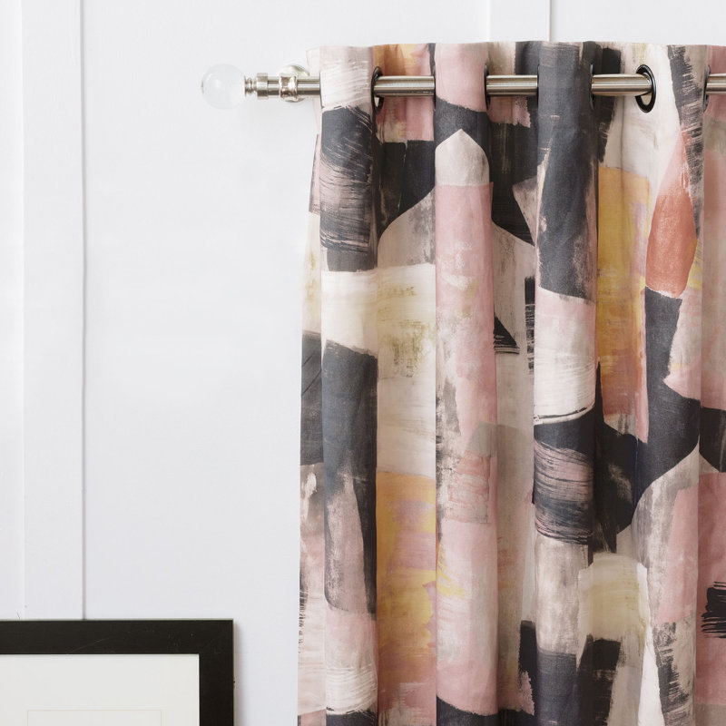 Alma Room Darkening Curtain Panel, 48" W x 120" L