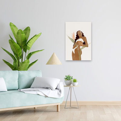 Swimsuit II - Multicultural Figurative Tropical Art