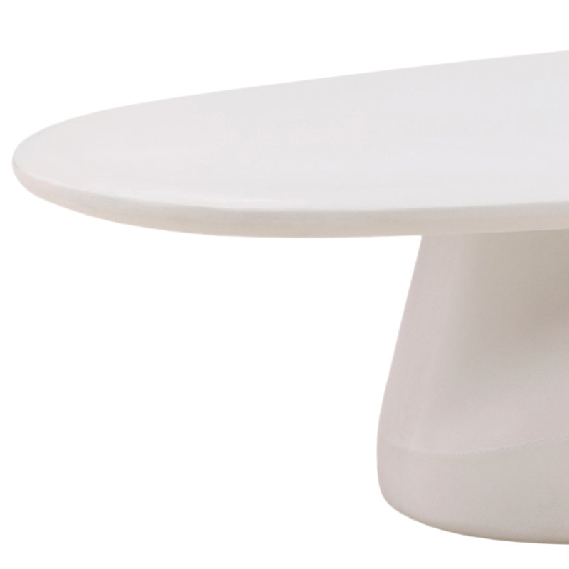 Turell Stone/Concrete Outdoor Coffee Table