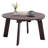 HDPE Round Coffee Table With Slatted Top-1941827048