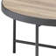 Weathered Grey Oak And Black Coffee Table