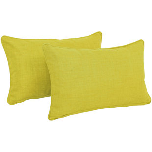  Coussin et housse de coussin d'extérieur rectangulaire (Ensemble de 2)
