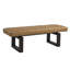Zanzibar Luxor Leather Bench