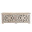 Banc de rangement en bois massif Harleen-1709856945