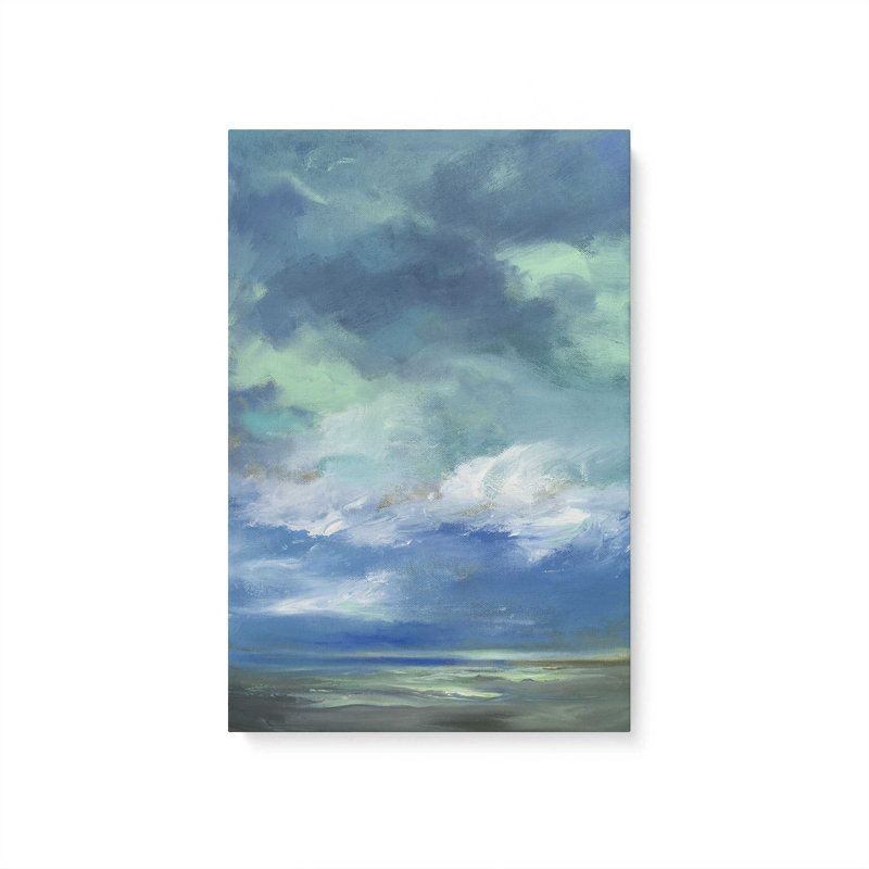 Toile tendue Luminescent Dusk II, H 12 po x l 8 po