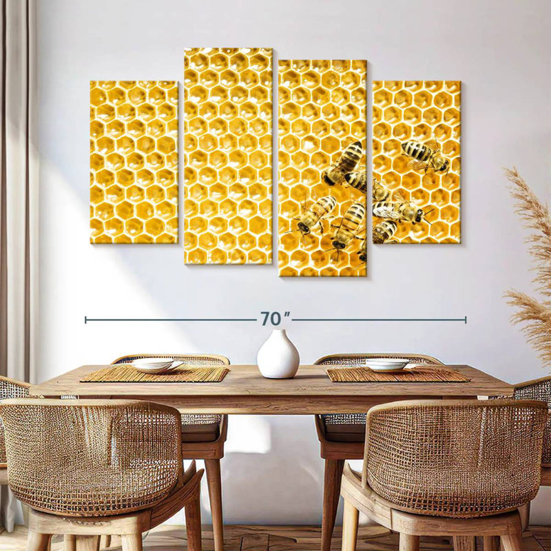 Abeilles Brampt, H 42 po x l 68 po