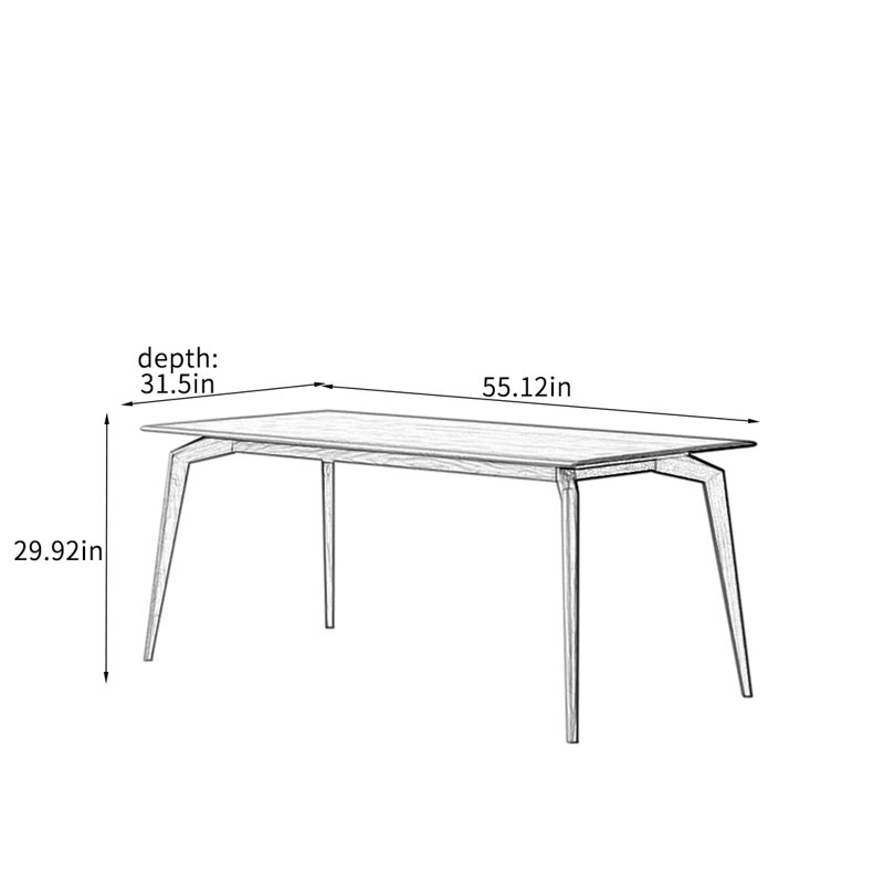 Tomohito, 29.92"H x 55.12"L x 31.5"W