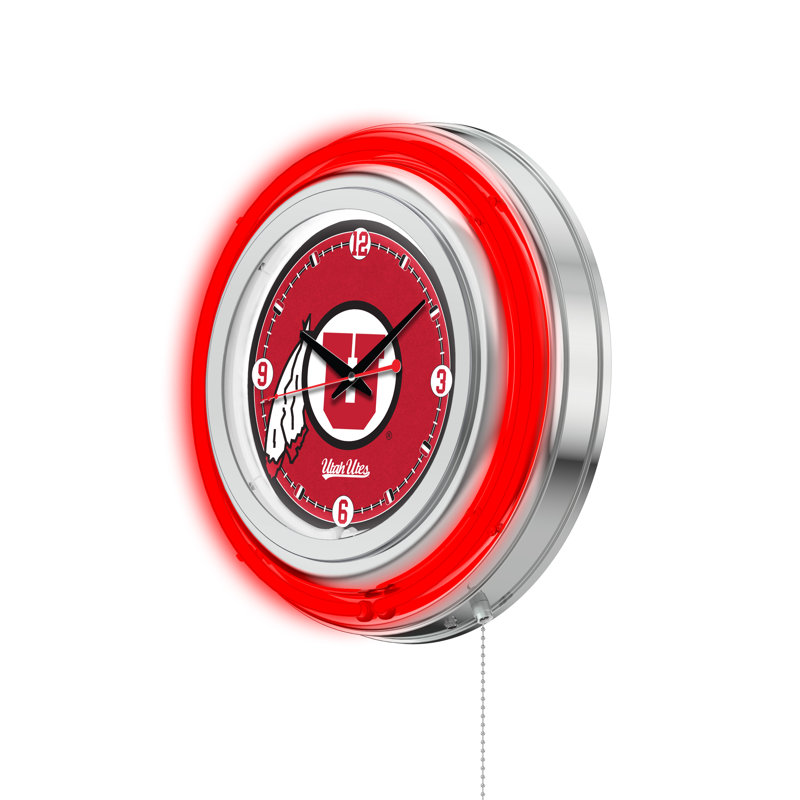 Horloge murale 15 po NCAA, Utah